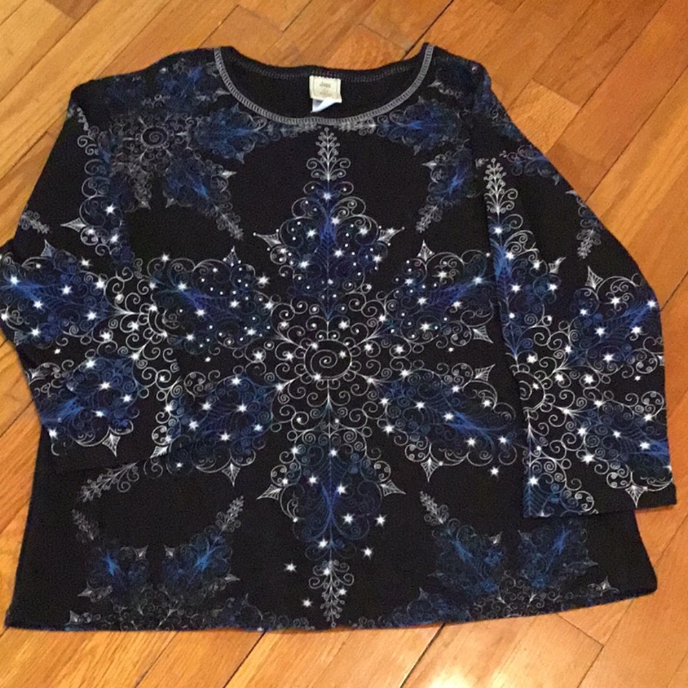 Snow flake top